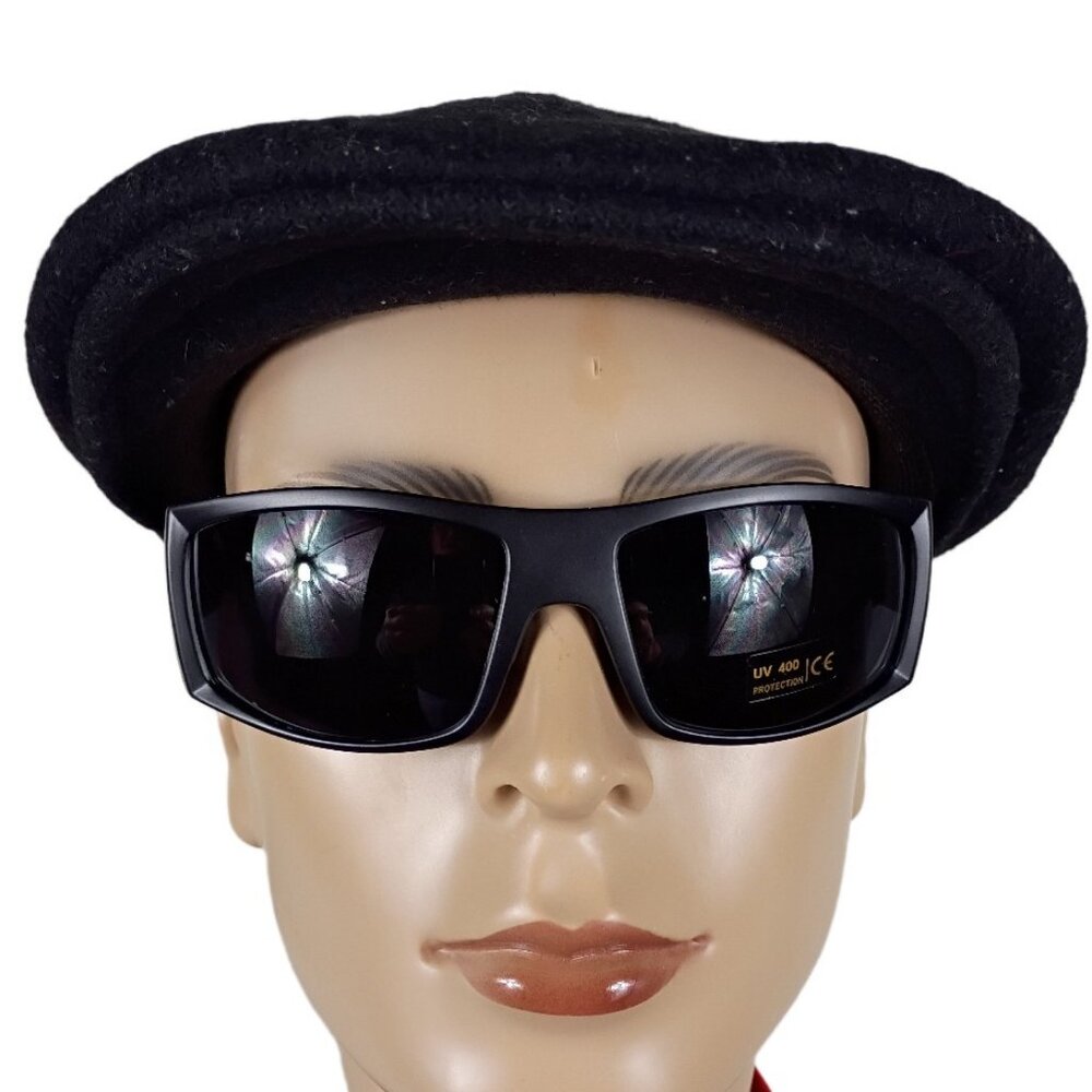 SHARKEYES RECTANGULAR SUNGLASSES NSPORT2 NWT - image 1